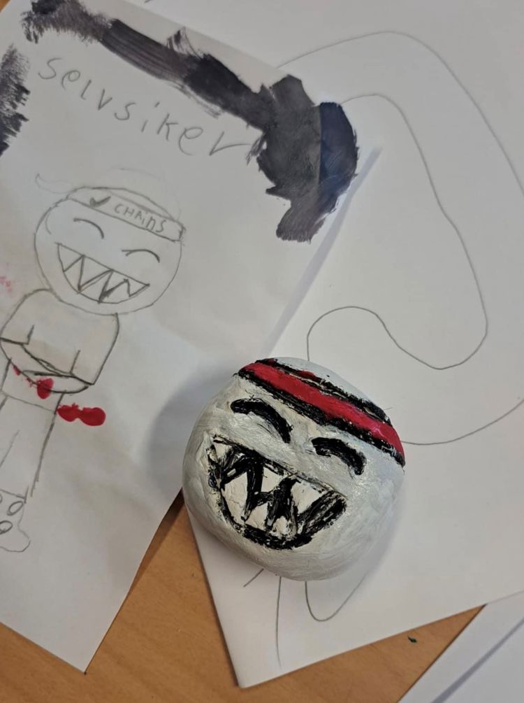 arbeid fra Kunst og håndverkstime